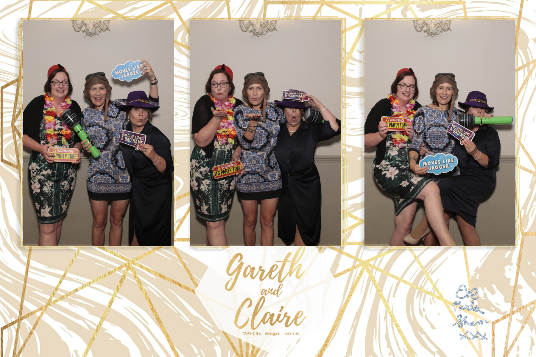 Claire & Gareth's Wedding | View more photos from the event at gallery.myphotoboothexperience.co.uk/u/MyPhotoBoothExperienceLtd/Claire-Gareths-Wedding